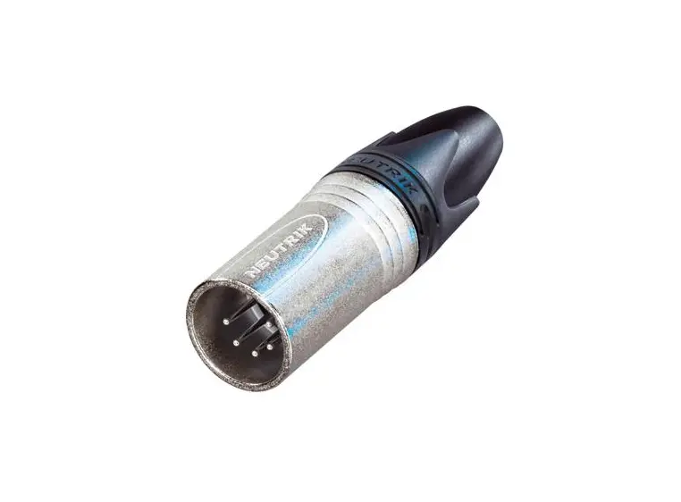 Neutrik xlr plugg 5p - hann sølv (NC5MXX) 